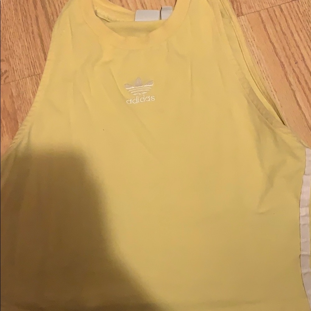 ADIDAS yellow shirt